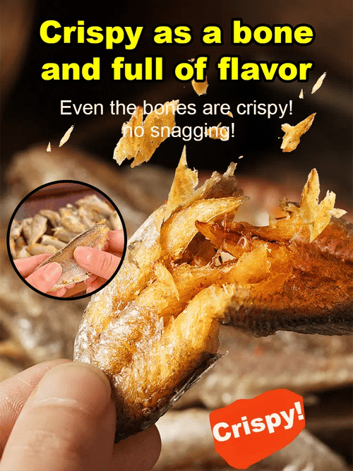 High-protein ready-to-eat deep-sea fish crisps-JR-Sam